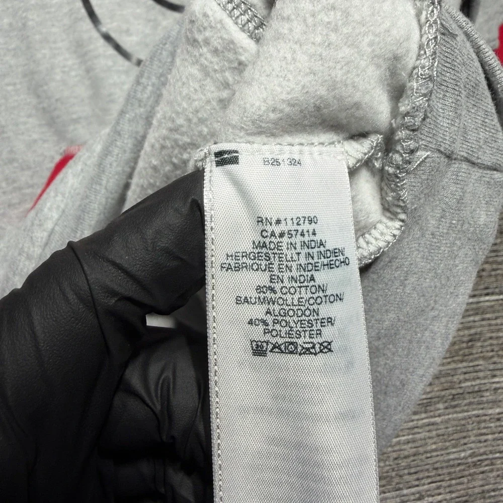 True Religion Pullover Hoodie Men XS Gray Colorblock LS PNL Pulover Hood Graphic